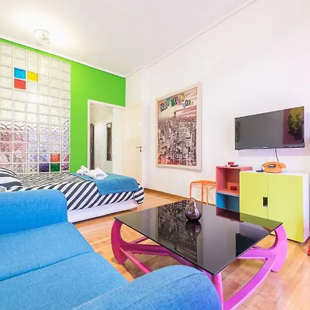 Zenios Amintas-pop-artment For Two In Center * Atenas