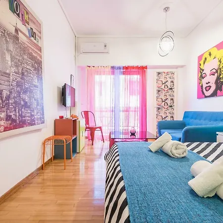 Zenios Amintas-pop-artment For Two In Center Apartamento Atenas